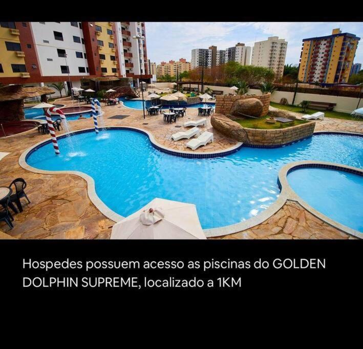 Apartamento Golden Dolphin Aguas Termais -caldas Novas
